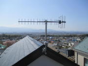 神奈川県座間市入谷東 アンテナ工事 ケーブルテレビから切替えアンテナ工事