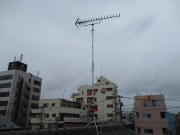 神奈川県相模原市南区相模大野　アンテナ工事　ケーブルテレビから切替えアンテナ工事　アンテナ設置調査