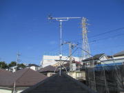 神奈川県横浜市保土ヶ谷区仏向西 アンテナ工事 アンテナ建て替え工事