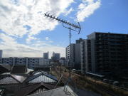 神奈川県海老名市国分北 アンテナ工事 光テレビから切替えアンテナ工事
