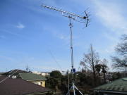 東京都町田市小山町 テレビアンテナ建て替え工事(テレビが映らない:E202エラー表示)