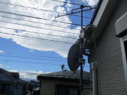 神奈川県座間市入谷東 テレビアンテナ修理(テレビが映らない:E202エラー)