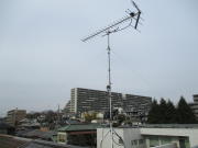 神奈川県相模原市緑区下九沢 アンテナ工事 ケーブルテレビから切替えアンテナ工事