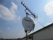 神奈川県海老名市大谷南　BSアンテナ撤去・処分（アンテナ取り外し）