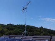 東京都町田市図師町　アンテナ工事　アンテナ建て替え工事　アンテナ修理（テレビが映らない：E202エラー表示）700M電波障害該当の古いブースター　でたらめアンテナ工事会社施工