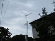 神奈川県相模原市緑区長竹　アンテナ修理（テレビが映らない：E202エラー表示）BS混合工事　他社様アンテナ工事（NHK電波障害対策アンテナ工事）