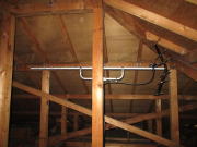 神奈川県相模原市中央区光が丘　アンテナ工事　アンテナ建て替え工事　天井裏・屋根裏アンテナ工事　アンテナ修理　BS放送にブロックノイズが入る