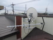神奈川県相模原市南区大野台　アンテナ工事　4k8k対応BS混合工事　他社様お見積もりセカンドオピニオン