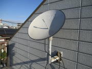 東京都町田市金森　BSアンテナ修理（BSが映らない）4k8k対応BSアンテナ交換工事