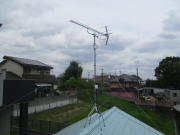 神奈川県相模原市緑区向原　アンテナ工事　アンテナ建て替え工事　アンテナ修理（テレビが映らない：E202エラー表示）